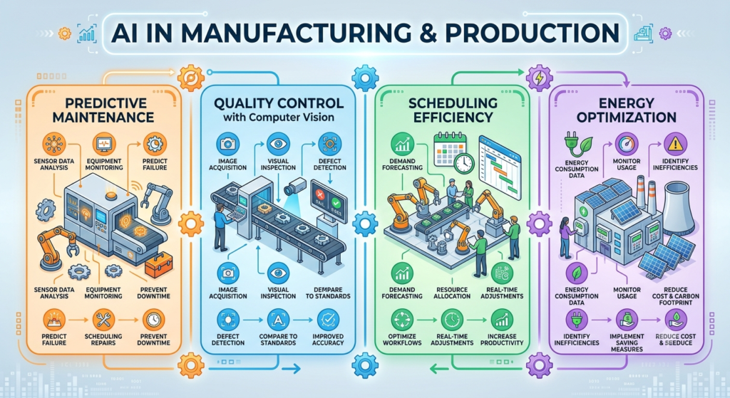 AI Is Optimizing Manufacturing and Production